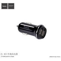 ราคา Hoco หัวชาร์จรถ รุ่น Z1 Car Charger USB 2 Ports Fast Charging (9553897286)