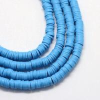 ราคา Beebeecraft 1 Strand 380 400pcs strand Environmental Handmade Polymer Clay Beads Disc Flat Round Heishi Beads Multi Color for Jewelry Making Necklace Bracelet Finding 3x1mm Hole 1mm (7927457633)