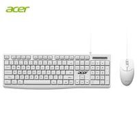 ราคา Acer acer เมาส์แบบใช้สาย แป้นพิมพ์และเมาส์ชุด แป้นพิมพ์คอมพิวเตอร์เมาส์ แป้นพิมพ์แบบมีสาย OAK 040 สีดำ (14209140387)