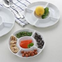 ราคา 9นิ้ว23X2 8 5ช่องเมลามีนถาดเก็บอาหารผลไม้แห้งขนมขบเคี้ยว Apizer เสิร์ฟ Platter สำหรับ Candy Pastry Nuts (19646924714)
