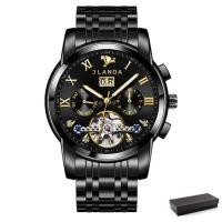 ราคา นาฬิกามัลติฟังก์ชั่น GMT สีทองใหม่2023นาฬิกาแฟชั่นอัตโนมัตินาฬิกาข้อมือหรูคุณภาพสูงนาฬิกาผู้ชายทำจากเหล็กทั้งเรือนนาฬิกากลไกผู้ชาย (20363185402)