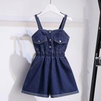 ราคา LOBER ชุดเอี๊ยมเด็กญ ชุดแฟชั่นเด็กผู้หญิง เอี๊ยมยีนส์เด็กผู้หญิง ชุดเอี๊ยมยีนส์สาว กางเกงขาสั้นเดนิมสาว เสื้อยืดสีขาว ชุดเด็กโต (19971855259)