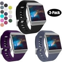 ราคา 3สายแพ็คใช้งานร่วมกับFitbit Ionic SmartWatchนาฬิกาสายรัดเล่นกีฬาสำหรับFitbit Ionicสมาร์ทวอท์ช นาฬิกาไม่รวม (848004997)