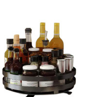 ราคา ชั้นวาง ชั้นวางเครื่องปรุงหมุน360องศา ชั้นวางเอนกประสงค์ เครื่องปรุงรสแบบหมุนได้ หมุนได้ 360 องศา ถาดเก็บเครื่องสำอาง ชั้นวางของครัว (18729247073)