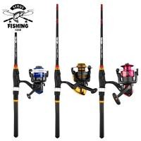 ราคา คันเบ็ดตกปลาคอมโบคันเบ็ดตกปลาแบบยืดหดได้พกพาได้รอกสปินนิ่งสำหรับเดินทางตกปลาน้ำจืดและน้ำเค็ม (13520474704)