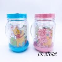 ราคา แก้วน้ำ 2 ชั้น มีหูจับ ลายวินนี่ เดอะพูห์ Winnie the Pooh glass (11046192480)