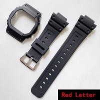 ราคา นาฬิกาเรซินสายคล้อง Bezel 16มม สำหรับ Casio G SHOCK DW 5000 DW 5600 GW B5600 DW 5600BB 5600HR DW 5700 5735 5750 GWX 5600 DW 5025 DW 5030ยางสายนาฬิกาแบบสปอร์ตกับกรณี (17061030412)