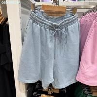 ราคา UNIQLO 2023เดี่ยวกางเกงกีฬาขาสั้นเอวยางยืดลำลองฤดูร้อนพร้อม Y456030ผู้หญิงกางเกงรัดรูป (20362450554)