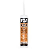 ราคา TOAอะคริลิกซีลแลนท์ TOA 303 280 มล สีขาว (21087641126)