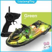 ราคา เรือ Mainan Remote Control Lexiang เรือเร็ว2 4ก เรือวิทยุบังคับความเร็วสูงสปีดโบ๊ทพร้อมไฟแอลอีดีของขวัญของเล่นน้ำฤดูร้อนสำหรับเด็กผู้ชาย (19727342883)