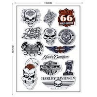 ราคา สติกเกอร์ติดหมวกกันน็อคสติ๊กเกอร์สะท้อนแสงโลโก้ Harley Davidson อุปกรณ์ตกแต่งสติกเกอร์ตกแต่งกันน้ำ (19752402460)