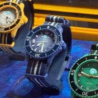 ราคา นาฬิกา Blancpain x swatch ระบบ Automatic กันน้ำ 90 ม ของแท้ 100 นาฬิกา ผู้ชาย ผู้หญิงปองแปง (21277701871)