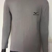 ราคา ฮูดดี้ 2022อินเทรนด์ Mizuno กีฬาสันทนาการเสื้อยืดแห้งเร็วที่มีแขนยาวบดขนสัตว์ด้านบนชายเสื้อเงินในถนน (16761561570)