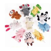ราคา Baby Plush Toy Finger Puppets Tell Story Props 10pcs Animals or 6pcs Family Doll Toys for Kids Gifts for Children (20034282602)