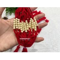 ราคา ด้าย มัดมือ ไหม ผูกข้อมือ ด้ายสายสิญจน์ ลูกปัด ขนาด 6 มิล ด้ายสีแดงสด สีแดงเข้ม สีแดงอมม่วง ครูบาบุญชุ่ม (20059218033)
