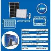 ราคา โคมไฟLED โซล่าเซลล์ 60w 120w 240w 360w ใช้พลังงานแสงอาทิตย์ กันน้ำIP67 solar flood light (16961611618)