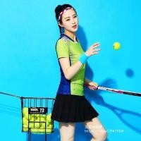 ราคา ชุดกีฬาสำหรับทั้งหญิงและชายชุดแบดมินตัน Yonex คอกลมเสื้อเทนนิสโต๊ะปิงปองแขนสั้นแห้งไว (20707242956)