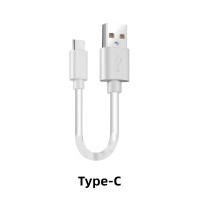 ราคา สายเคเบิล Type C 10 20ซม สาย USB สั้นสายชาร์จเร็ว2 4A สายซิงค์ข้อมูลสายโทรศัพท์ไมโครยูเอสบีมือถือสำหรับ Xiaomi Samsung iPhone (20421939613)