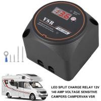 ราคา ตัวแยกแบตเตอรี่รีเลย์ที่ไวต่อแรงดันไฟฟ้าหน้าจอ LED ตัว IP68 140AMP 12V รีเลย์แบตเตอรี่กันน้ำแรงดันไฟฟ้าพร้อมไฟแสดงสถานะ (20305436469)