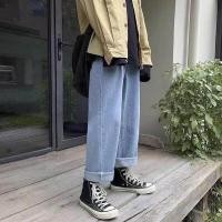 ราคา 882 sweet กางเกงยีนส์ขายาวทรงกระบอกขาไม่บาน สีขาว ไซด์m XXL วินเทจ คุณภาพสูง เนื้อผ้าดีระบายอากาศใส่สบาย (19967669237)