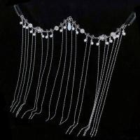 ราคา สร้อย คาดหน้า ผาก YOCKY หวาน Retro Headdress จี้ Water Drop Rhinestone อุปกรณ์เสริมผมงานแต่งงานเครื่องประดับหน้าผากเจ้าสาว Tiara หน้าผาก Chain คิ้ว Drop Headband (16902867647)