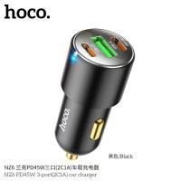 ราคา Hoco NZ6 PD45W 3 Port Car Charger หัวชาร์จในรถยนต์รองรับเทคโนโลยีชาร์จเร็ว หัวชาร์ท หัวชาร์จในรถยนต์ (20978614812)
