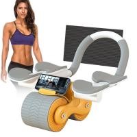 ราคา Rebound Abs Roller อุปกรณ์ออกกำลังกายทนทานลื่นจับสบาย Auto Rebound Abs Roller ด้วยการสนับสนุนข้อศอกเพื่อเสริมสร้างกล้ามเนื้อหลัก (20479508388)
