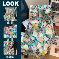 ราคา เสื้อผ้าผู้หญิงตัดฉลากแบรนด์เนมจากต่างประเทศที่ห้างสรรพสินค้าเคาน์เตอร์ชุดฤดูร้อนกระโปรงลายดอกไม้เล็กแนววินเทจแนวอาร์ตๆ (15884065170)