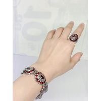 ราคา ชุดเงินโกเมนสร้อยแขน แหวน (20607031493)