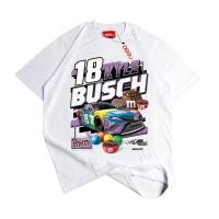 ราคา S 5XL ผ้าฝ้าย 100 เสื้อยืด พิมพ์ลาย Ossu Nascar Champion สไตล์วินเทจ 1998 เสื้อยืด ลาย Nascar VINTAGE สีดํา และสีขาว S 5XL (20330861716)