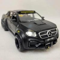 ราคา รถโมเดลเหล็ก รถกระบะเบนซ์ 6 ล้อ Benz X cl คันใหญ่ สเกล 1 32 มีไฟมีเสียง บริการเก็บเงินปลายทาง (15982368434)