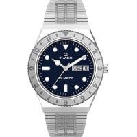 ราคา Q Timex Womens 36mm Watch Silver Tone Blue (19771744916)