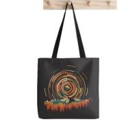 ราคา Shopper The Great Wave off Hokusai Printed Tote Bag women Harajuku shopper handbag girl Shoulder shopping bag Lady Canvas Bag (20144141781)