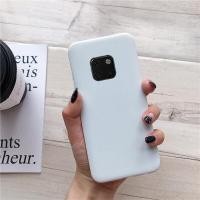 ราคา matte silicone phone case on for huawei mate 20 X mate 20 pro candy color black soft tpu back cover fundas mate20X mate20 pro (11348155264)