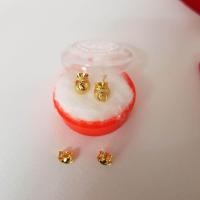 ราคา ต่างหูหุ้มทอง ไม่ลอกไม่ดำ ต่างหูปักก้าน ลายถุงทอง พ่นทราย น้ำหนัก2สลึง ต่างหูทองปลอม เหมือนจริงที่สุด ต่างหูทอง ทองโคลนนิ่ง (17447825654)