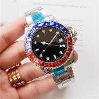 ราคา การค้าต่างประเทศนาฬิกากรีนิช 4 สายพานเหล็กเข็ม GMT นาฬิกาผู้ชายนาฬิกากลไกแบรนด์ระดับไฮเอนด์ (19891642022)