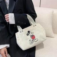 ราคา Disney Mickey Donald Duck Canvas Bag Handbag (19762452870)