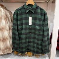 ราคา Uniqlo แฟชั่นเกาหลียี่ห้อ2022 Uniqlo ผู้ชายผู้หญิงสักหลาดเสื้อลายสก๊อตแจ็คเก็ตแขนยาว451295451299451301 (16760010488)