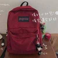 ราคา NQB665เคาน์เตอร์ของแท้ JanSport Jasper คลาสสิกสีทึบกระเป๋าเป้สะพายหลังผู้ชายและผู้หญิงที่มีกระเป๋านักเรียนเดียวกันกระเป๋าคอมพิวเตอร์ (16107325903)