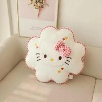 ราคา ใหม่ Sanrio My Melody Kuromi Cinnamoroll ตุ๊กตาผ้ากำมะหยี่ดอกไม้หมอนอิงการ์ตูนอนิเมะน่ารักหมอนเบาะรองนั่งโซฟาของขวัญเด็กผู้หญิง (21010421955)