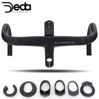 ราคา DEDA ALAENRA Road Bicycle Integrated Handlebar T1000 Carbon Handlebar for 28 6mm Handlebar Matte With Computer Holder (20886264464)