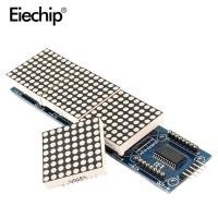 ราคา LED display MAX7219 Dot Matrix Module Microcontroller 4 In One Display with 5P Line 4 in 1 Red Green tv led display panel (17050039048)