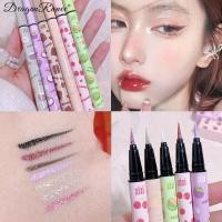 ราคา DragonRanee Smooth Colorful Eyeliner Pencil Glitter Waterproof Not Blooming Black Eyeliner Pen Long Lasting Liquid Eye Liner (15232821390)