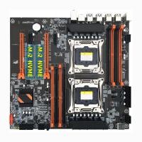 ราคา X99 Motherboard LGA 2011 3 Support Dual CPU DDR4 Support 8X32G Memory for LGA 2011 3 Xeon E5 Series (11430681425)