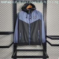 ราคา เสื้อฝนเชลซี22 23มีฝาปิดแจ็คเก็ตแบบระบายอากาศได้บางส่วน Kaus Sepak Bola สำหรับกีฬากันลมใหม่ (19764398340)