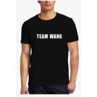 ราคา พร้อมส่ง เสื้อยืดทีมหวัง Team wang JACKSON WANG GOT7 เสื้อยืดแฟชั่น เสื้อยืดชายหญิง GOT7 เสื้อยืดไมโครสีดำ สกรีนด้านหน้า (16335686772)