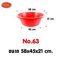 ราคา กะละมัง กะละมังพลาสติก ตรางู หนา เหนียว ทน ใช้งานคุ้มค่า ถัง กะละมัง มี 5 ขนาด สินค้าเกรด A ตรางู (11655817986)