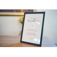 ราคา กรอบรูป ทรงกล่อง A4 ใหญ่ สีขาว สีดำ สีไม้โอ๊ค สีเงิน สีทอง ใบประกาศ 8x12 นิ้ว10x12นิ้ว 10x15 นิ้ว 12x1ุุ6 นิ้ว 12x18 นิ้ว (10489929589)