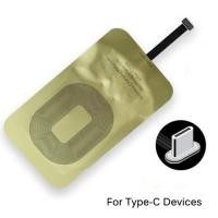 ราคา Alenkerui Qi เครื่องรับสัญญาณไร้สายสำหรับ iPhone 5 5s 6 7 7Plus Universal Wireless Charger Receiver Micro USB Type C โทรศัพท์สำหรับ Samsung Galaxy Xiaomi Redmi Huawei (20338260991)