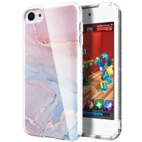 ราคา IPod Touch 7th Generation CaseLuxuxry รูปแบบหินอ่อน Glitter Sparkle กันชนใสยางอ่อน TPU ซิลิโคนปลอกเคสสำหรับ IPod Touch 5 6 7th Generation (9251518315)